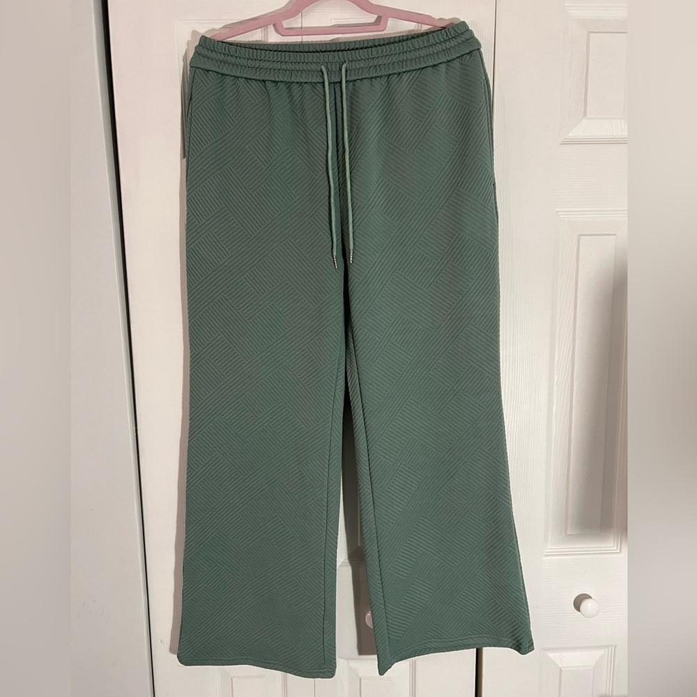 BTFBM Green Patterned Pants
